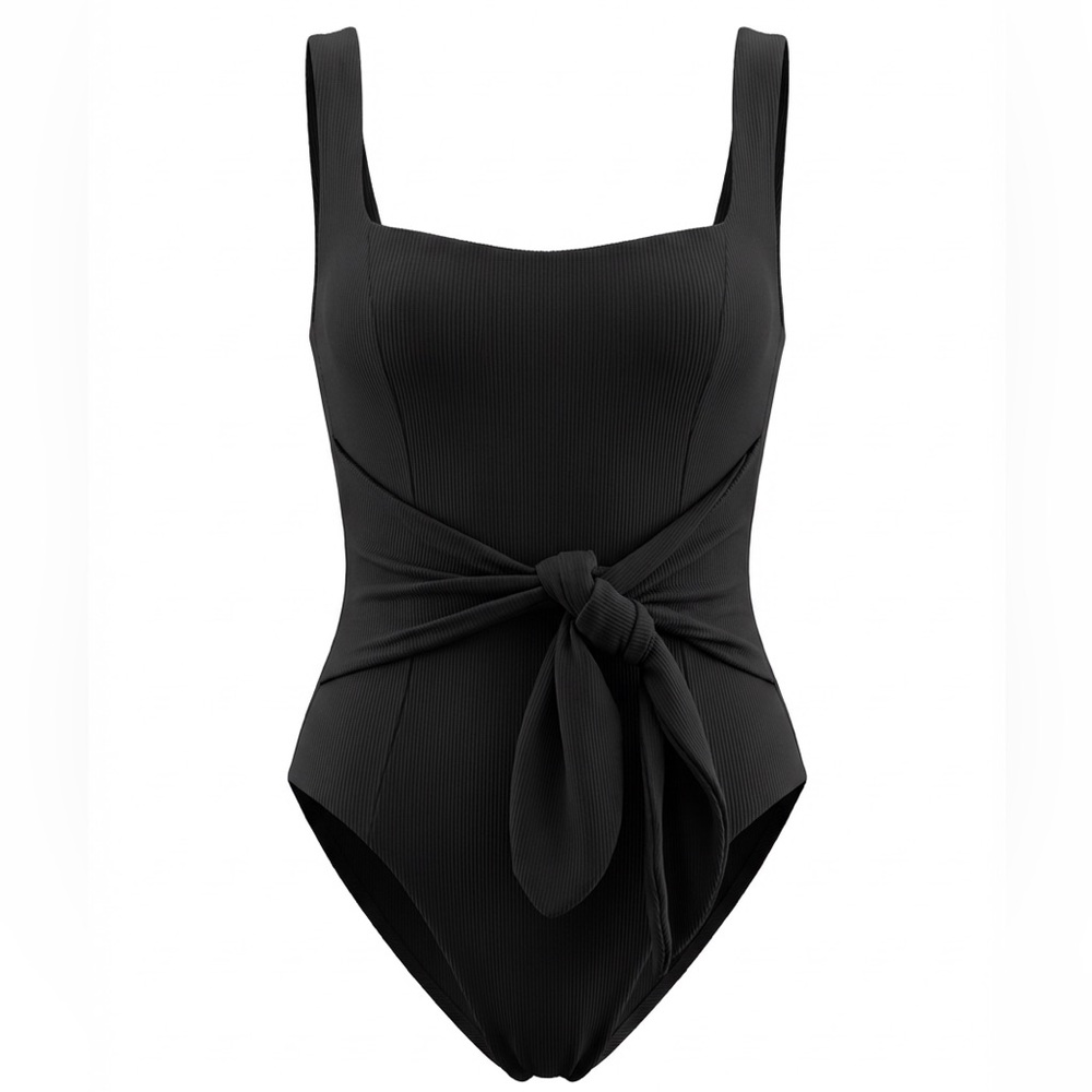 LSPACE Balboa Tie Waist One-Piece Swimsuit
